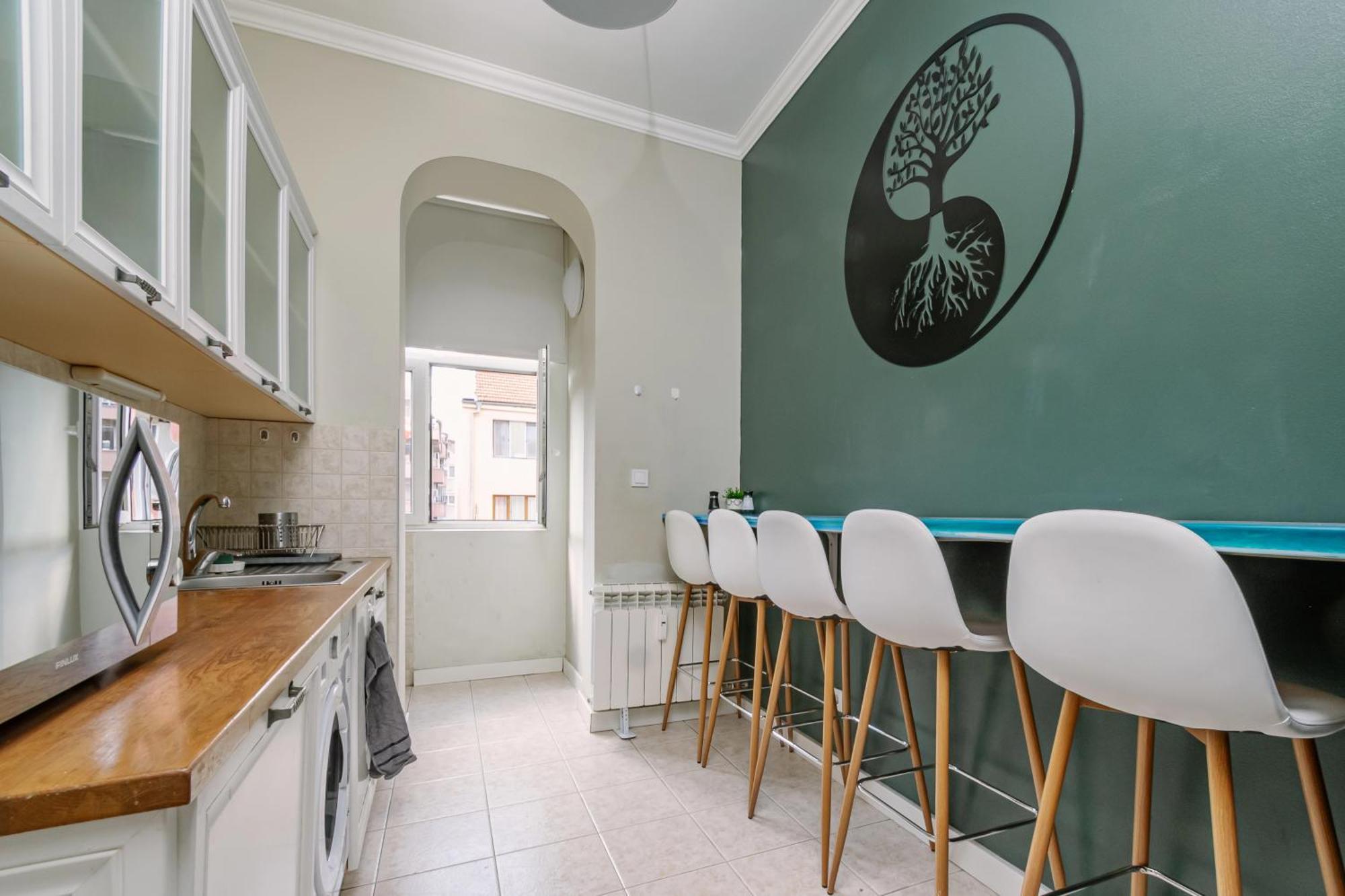Apartamento 5 Seconds Away From The Main Street, Free Secured Parking Sofía Exterior foto